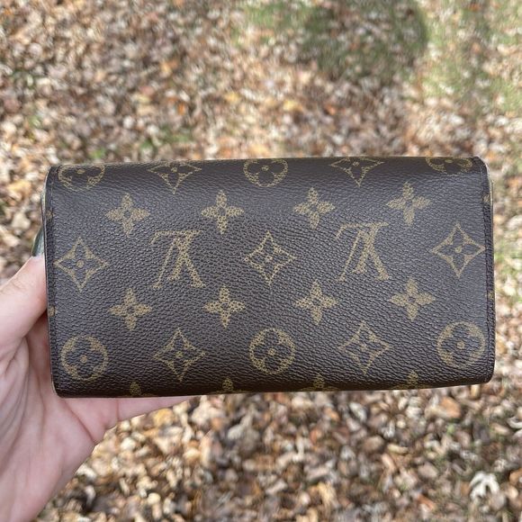 Louis Vuitton Monogram Portefeuille Sara Brown, Long Wallet Floral Interior - Picture 3 of 16